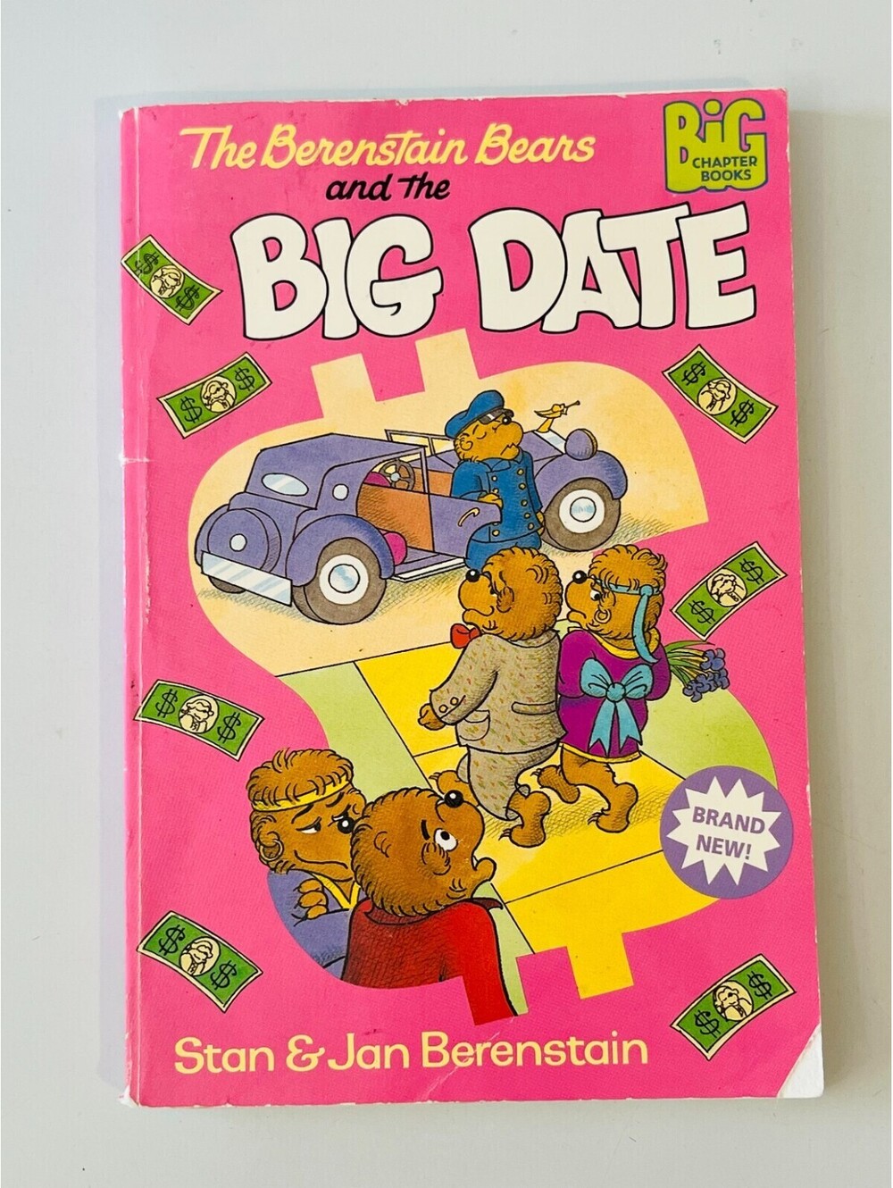 Vintage Book The Berenstain Bears and the Big Date Big Chapter Books 1998
